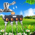 New Garden Watering One-way Four-faucet Divider Hot-selling Courtyard Diverter