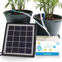 Bozi Solar Intelligent Automatic Watering Timer Watering Flower Watering Irrigation Timer Watering System