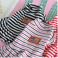 Petstyle British style striped bottoming skirt pet clothes four seasons clothing cat pajamas classic