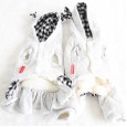 Petstyle autumn and winter new plaid bears couple clothes pet clothes dog clothing
