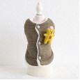 Petstyle autumn and winter new bear warm cotton vest pet clothes dog clothing