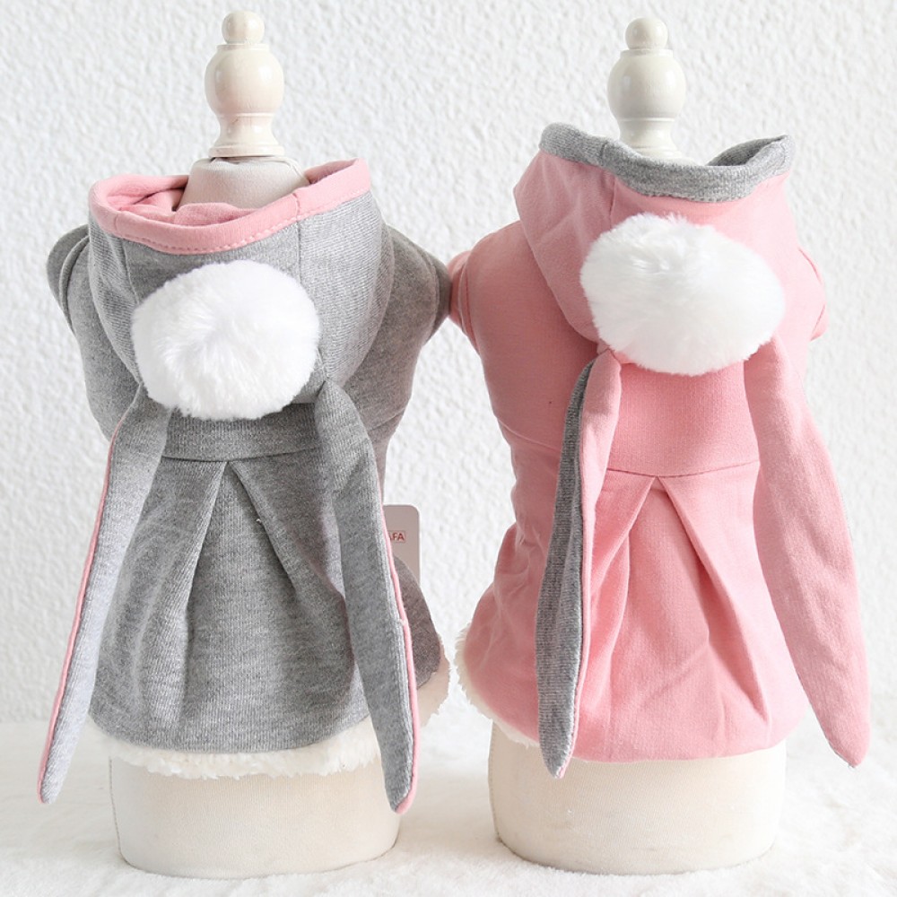 Petstyle autumn and winter new long ear rabbit sweater pet clothes dog clothing