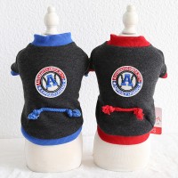 Petstyle autumn and winter new A standard cotton rope sweater pet clothes dog clothing
