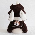 Petstyle autumn and winter new soft cotton squirrel four-legged clothes pet clothes dog clothing
