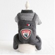 Petstyle autumn and winter new warm cotton embossed four-legged clothes pet clothes dog clothing
