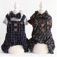 Petstyle autumn and winter new elements bow tie four-legged clothes dog clothes pet clothing