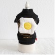Petstyle autumn and winter new fried poached egg sweater pet clothes dog clothing