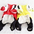 Petstyle autumn and winter new smiley ribbon four-legged clothes pet clothes dog clothing