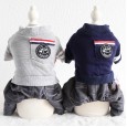 Petstyle autumn and winter new black cat pocket four-legged clothes pet clothes dog clothing