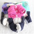 Petstyle autumn and winter new big face panda doll four-legged clothes pet clothes dog clothing