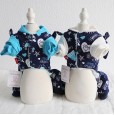 Petstyle autumn and winter clothing starry story four-legged clothes dog clothes pet clothing 4-legged bodysuit thickened