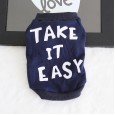 Petstyle autumn and winter simple multicolor sweater pet clothes dog clothes cat cool dog coat