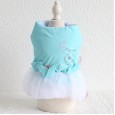 Autumn and winter clothes dog cold-proof cotton skirt thick warm pet clothes dog clothing