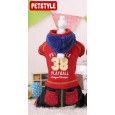 New collection pet clothes autumn and winter Petstyle star sequins four-leg skirt pet dog supplies clothing
