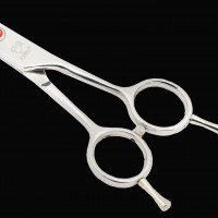 7 inch pet teddy beauty trimming scissors curved shear double tail curved shear dog pet trimming scissors