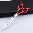 Pet grooming trimming scissors set straight cut warp shear bending tooth cutting pet shear set