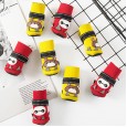 Puppy shoes can't fall off Teddy shoes, a set of 4 small dog feet, waterproof soft bottom pet shoes, rain shoes, summer