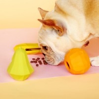 Dog nibble toy Teddy Fadou leisure fruit leaking three-piece pet uncomfortable interactive training supplies