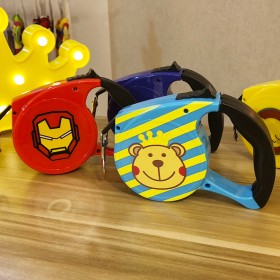 Dog traction rope Teddy retractable traction belt golden retriever VIP dog chain puppies dog rope pet travel daily necessities