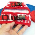 Dog supplies small and medium-sized dog vest-style traction rope dog rope Teddy dog chain pet dog walking rope