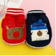 Pet clothes puppy dog cat clothing autumn and winter sweaters thicker warmth Teddy bear Xiong Bomei bulldog clothes