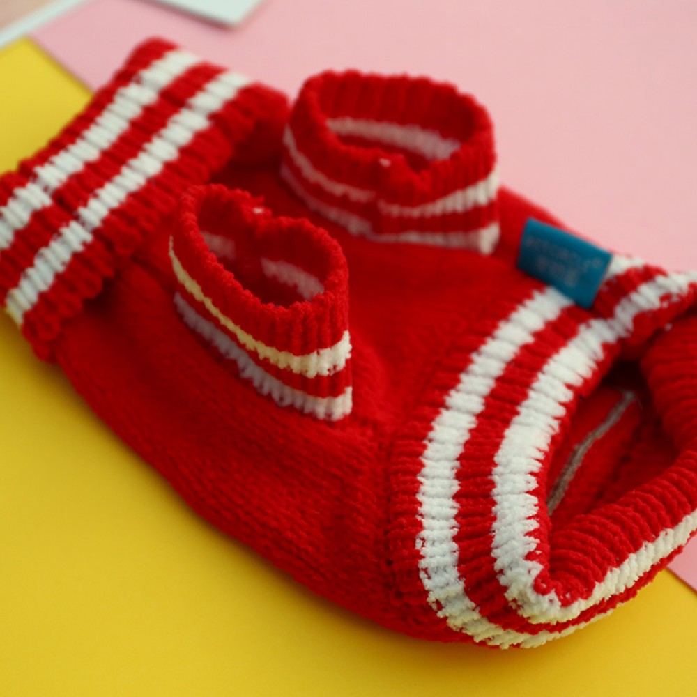 Pet clothes puppy dog cat clothing autumn and winter sweaters thicker warmth Teddy bear Xiong Bomei bulldog clothes