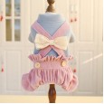 Pet clothes autumn and winter new teddy bear bear puppies cat little fairy bloomers bow cute suspenders