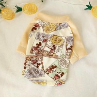 Teddy Dog Clothes Summer Wear Bichon Small Puppy Pet Dog Clothing Spring and Autumn Bomei Cat Vest Thin