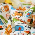 Pet dog clothes Teddy Bomei small dog milk dog summer light and cute graffiti small smock pet clothing