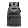 New tide brand backpack nylon waterproof backpack usb student bag computer backpack