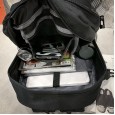 New fashion schoolbag female Korean high school backpack large capacity shoulder bag diagonal female bag