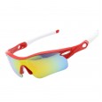 Riding glasses five-piece suit bicycle outdoor sports fishing mountaineering myopia polarized