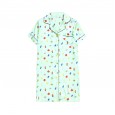 Yaoting explosion models small fresh silk ladies pajamas spring and summer nightdress pajamas home service SQ1157