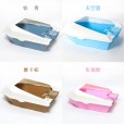 Semi-closed litter box cat toilet deodorant extra large anti-splash cat salad feces pot cat supplies