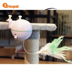 Cat Toy Electric Feather Funny Cat Wand Automatic Kitten Fighting Cat Wand Cat Toy Ball Toys