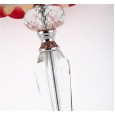 Table lamp bedroom bedside night lamp gift hotel cafe decoration rose flower luxury crystal lamps