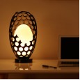 Personalized fashion bedroom bedside table lamp creative home decoration wedding warm romantic romantic simple modern lamps