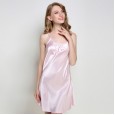 New pajamas ladies spring and autumn summer sexy ladies suspenders nightdress simulation silk hedgings home service DL