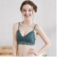 New Products New Sexy Lace Bra Underwear French Style Steelless Bra Comfortable Lady Bra Thin Section DB