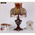 Middle and high-end creative simple modern retro bedroom bedside lamp hotel living room European-style table lamp