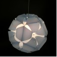 Combination lampshade five-star round spherical style living room decoration lampshade LED lampshade