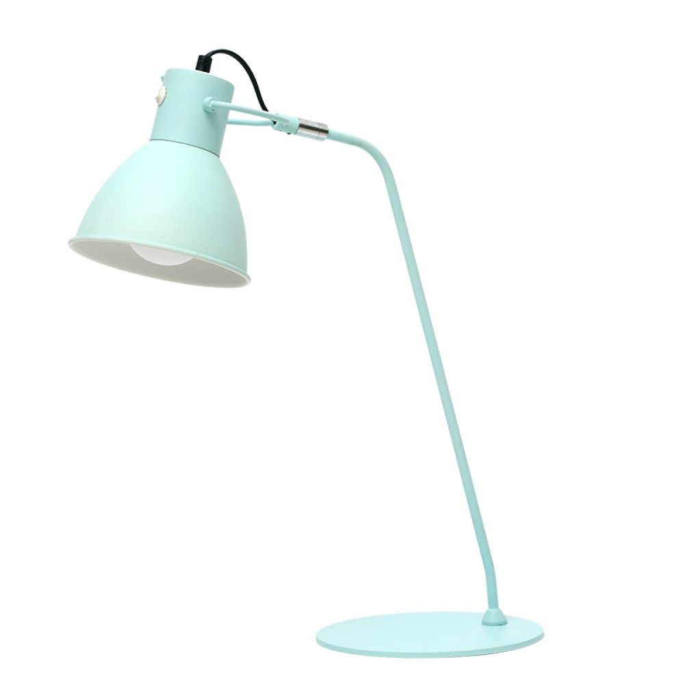 Simple office work table lamp bedroom bedside lamp plug-in home college students study desk table lamp eye protection