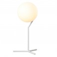 Nordic modern minimalist bedroom bedside lamps creative personality metal decoration warm milky white ball glass table lamp
