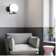 Nordic wall lamp aisle corridor staircase living room lamp modern minimalist bedroom bedside creative personality magic bean wall lamp