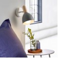 Bedside wall lamp room lamp Nordic style simple modern creative bedroom wall lamp balcony stairs aisle lamps