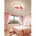 Modern minimalist bedroom lamp creative led cloud ceiling lamp cartoon love girl princess room children lamp