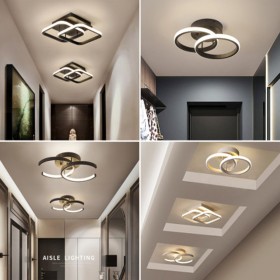 Simple modern aisle lamp hallway lamp home entrance hallway lamp Nordic creative cloakroom balcony ceiling lamp