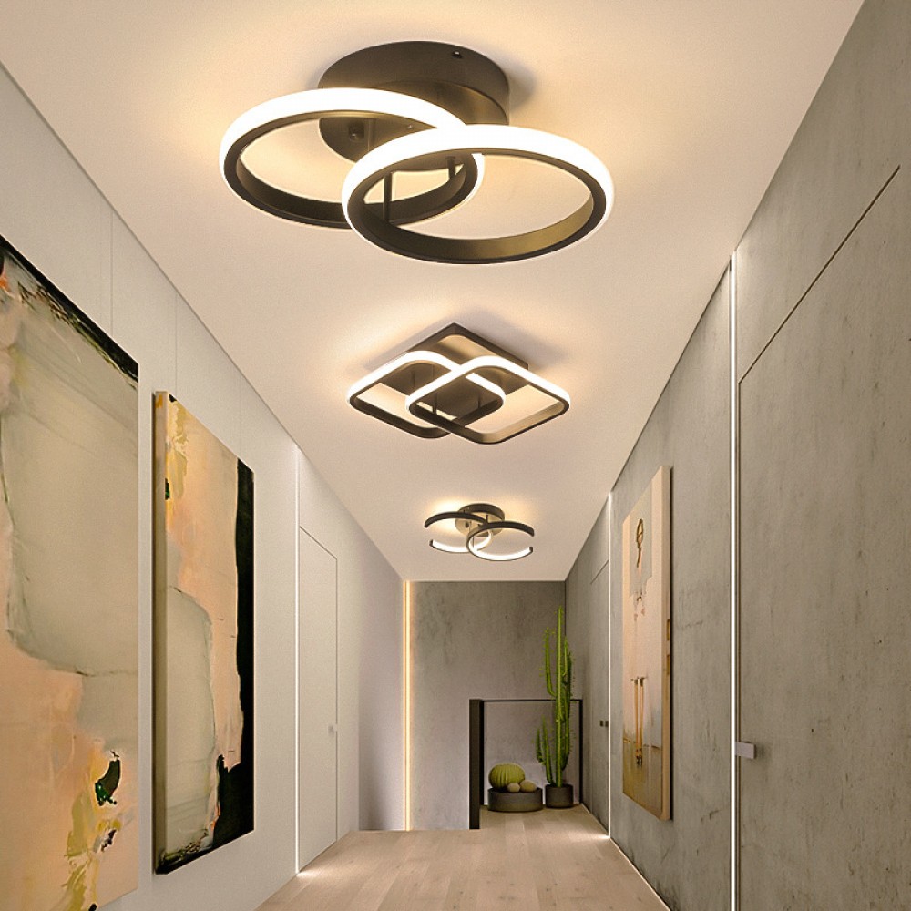 Simple modern aisle lamp hallway lamp home entrance hallway lamp Nordic creative cloakroom balcony ceiling lamp