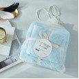 The new Korean version of the velvet absorbent velvet beach towel is soft and does not shed hair and does not fade.