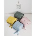 Nordic solid color small fresh and simple embroidery love bowknot Tencel Xia Liang is air-conditioned thin quilt